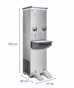 Bebedouro Industrial 50L RESIST em Inox - SEM contato manual