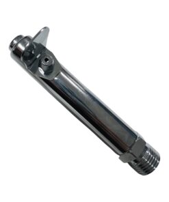Válvula metálica super cromo p/ bebedouro 1/2" jato com protetor