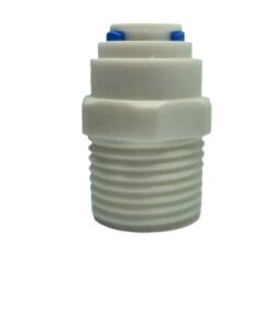 Conector Conexão Reta Engate Rápido Rosca 1/2 Para Mangueira 5/16