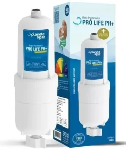 Refil Alcalino Filtro Para Purificador de Água Soft Everest (Pró Life PH+ Compatível  Modelos Plus, Star, Slim, Fit e Baby)