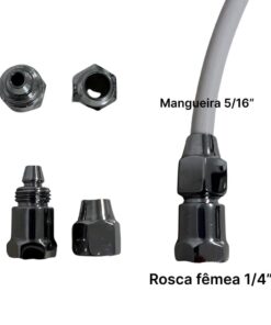 Adaptador Prosperagua de 1/4 para mangueira de filtro 5/16