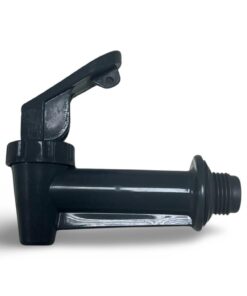 Torneira Plástica Cinza Injetada Para Bebedouros 1/2"