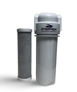 Kit Filtragem 10" Para Bebedouro - Carcaça + Carbon Block
